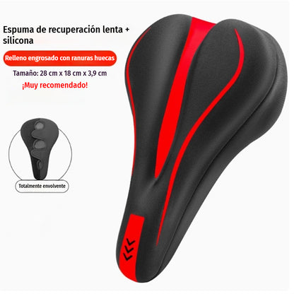 🔥 ¡50% de descuento hoy! Funda de silicona para sillín de bicicleta: máxima comodidad y protección total._4278088