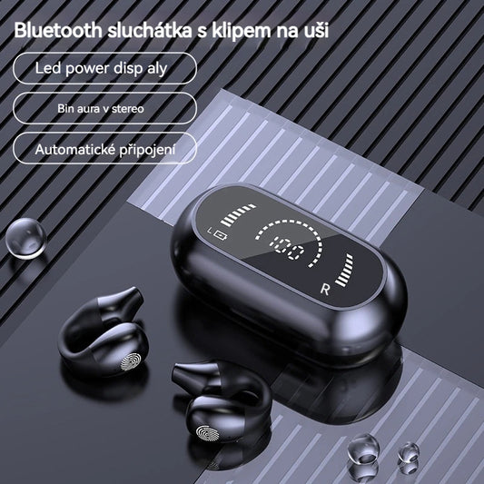 Nová bezdrátová bluetooth náhlavní souprava 2024, vysoce kvalitní zvuk, vhodná pro sportovní hovory_3751153