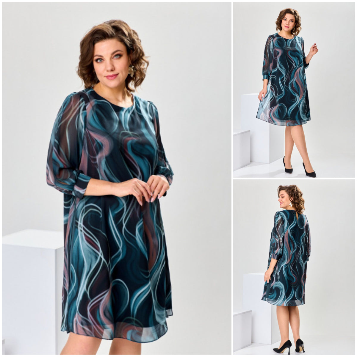 👗【S~5XL】💖Vysoce kvalitní elegantní šaty
