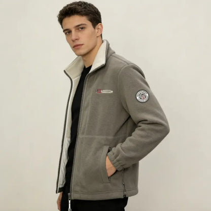 【XS-3XL】Chaqueta de Terciopelo Grueso de Lana para Hombre, Talla Grande, Cálida y Cómoda para Otoño e Invierno【40% de Descuento】