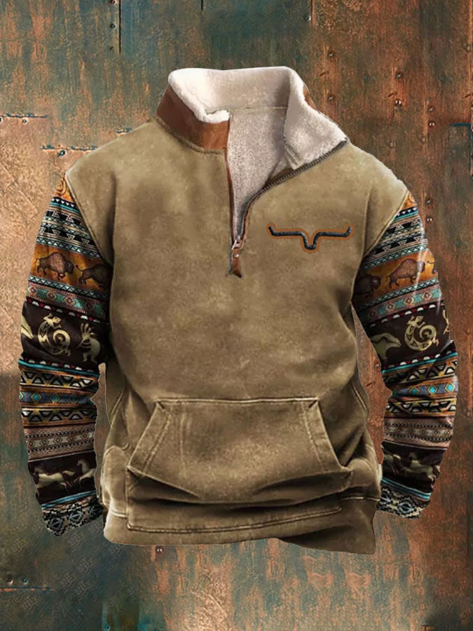 ❄️👕【Oferta por tiempo limitado 50%】Sudadera con capucha para hombre 2025, cálida para otoño e invierno
