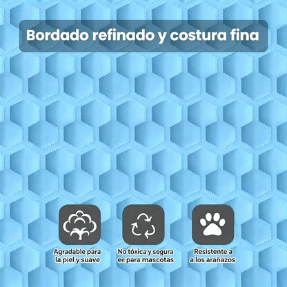 🧊🐶 Alfombrilla refrescante para perros y gatos – el alivio que tus mascotas necesitan este verano 🐱✨