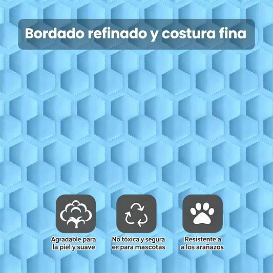 🧊🐶 Alfombrilla refrescante para perros y gatos – el alivio que tus mascotas necesitan este verano 🐱✨