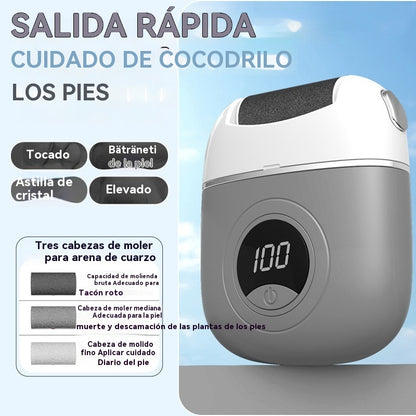 🦶🛁✨🔥Nuevos rodillos eléctricos para pies, elimina la piel muerta de los talones, rodillos eléctricos para pies, adecuados para el cuidado de los pies._4236227