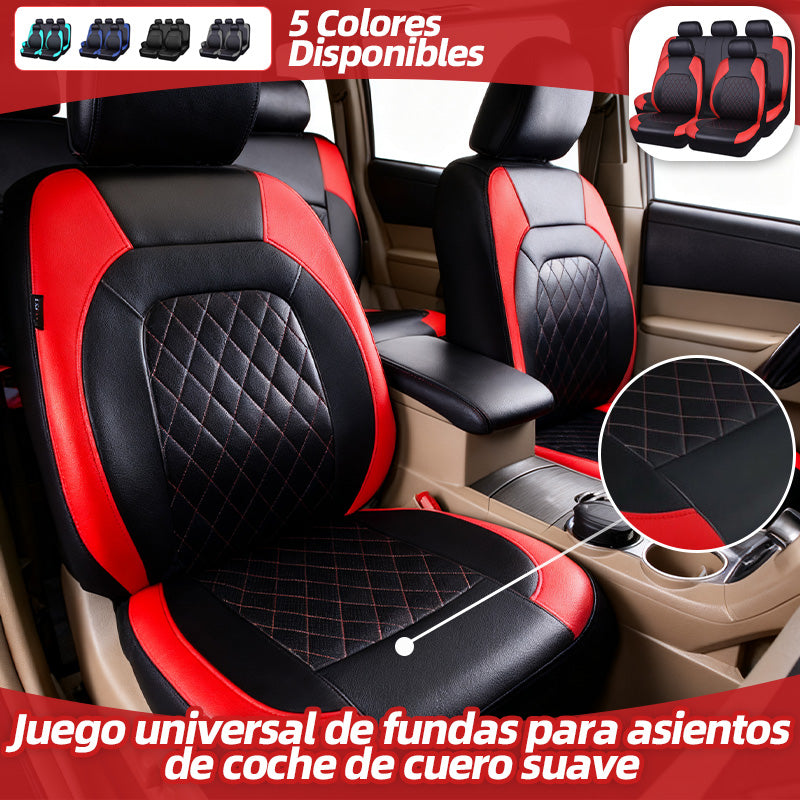 【30% OFF】🚗🚗Juego universal de fundas para asientos de coche de cuero suave_4240722