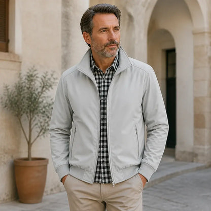 【Oferta por tiempo limitado -50%】🔥【M-5XL】Nueva chaqueta casual de cuello alto para hombre, modelo 2026.