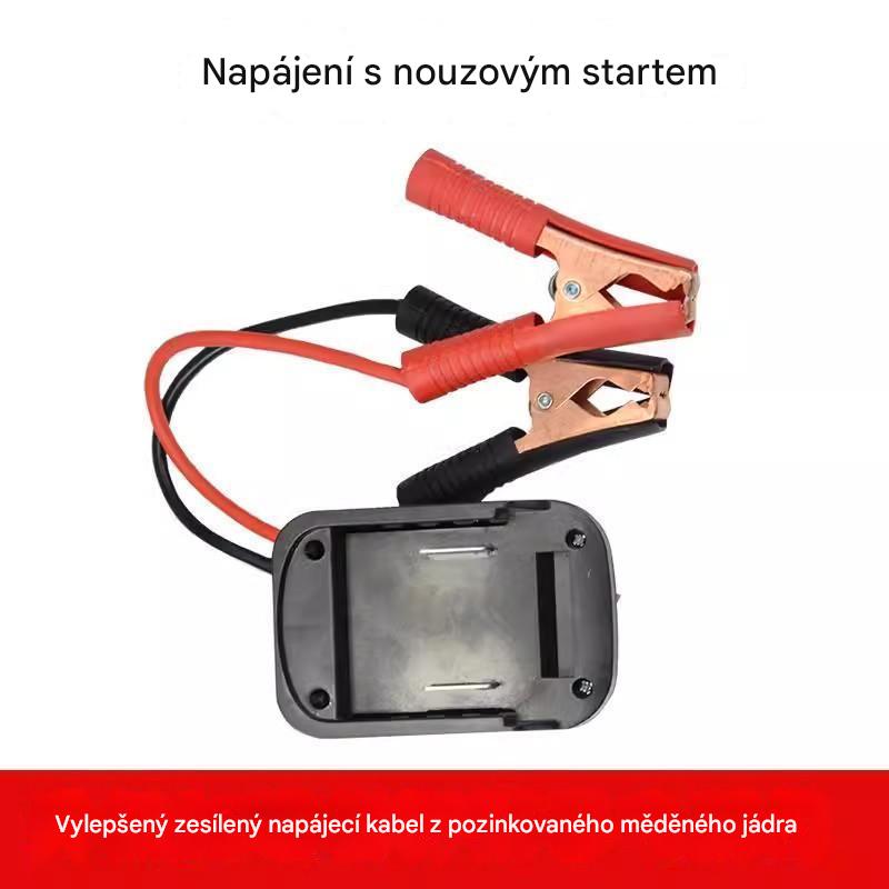 🚗🧰Multifunkční převodník skokového startu autobaterie【(Dual USB Interface)】