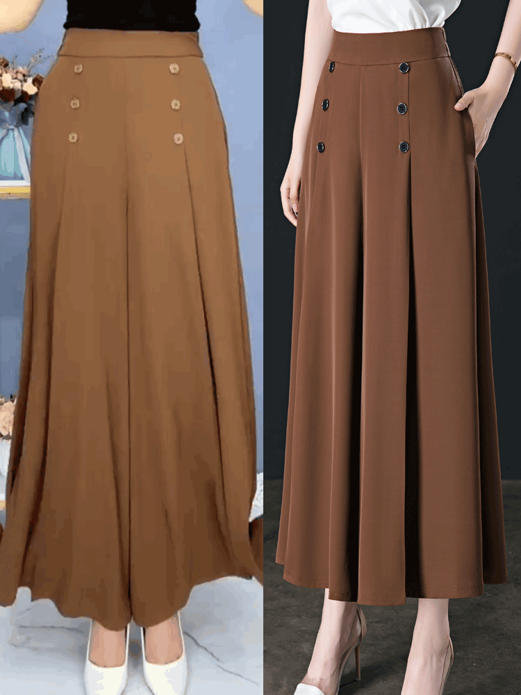 💖【M-5XL】 Módní dámská sukně s širokým pasem a vysokým pasem