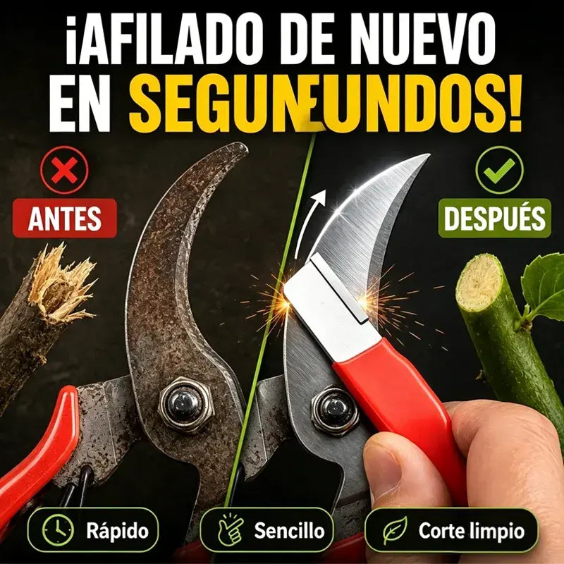 🔪Compra 1 y recibe 2 gratis✨ Afilador Portátil de Cuchillos y Tijeras – Recupera el Filo en Segundos 💥