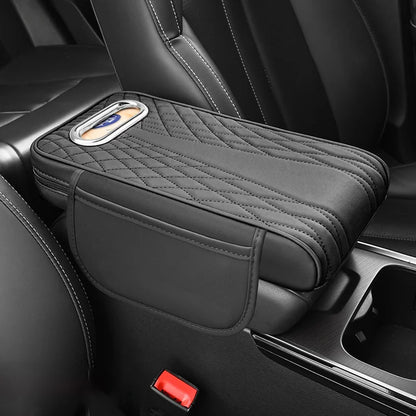 Multifunkční kožená loketní opěrka do auta tři v jednom_4147190