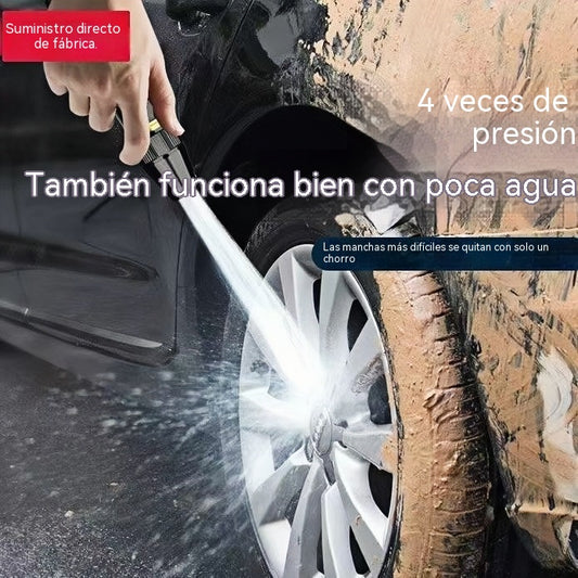 🚿 🔥¡Último día de la oferta especial! 🔥💧 Pistola de agua a alta presión: para lavar coches, jardinería, 10 veces más presión, múltiples funciones ⚡4293559