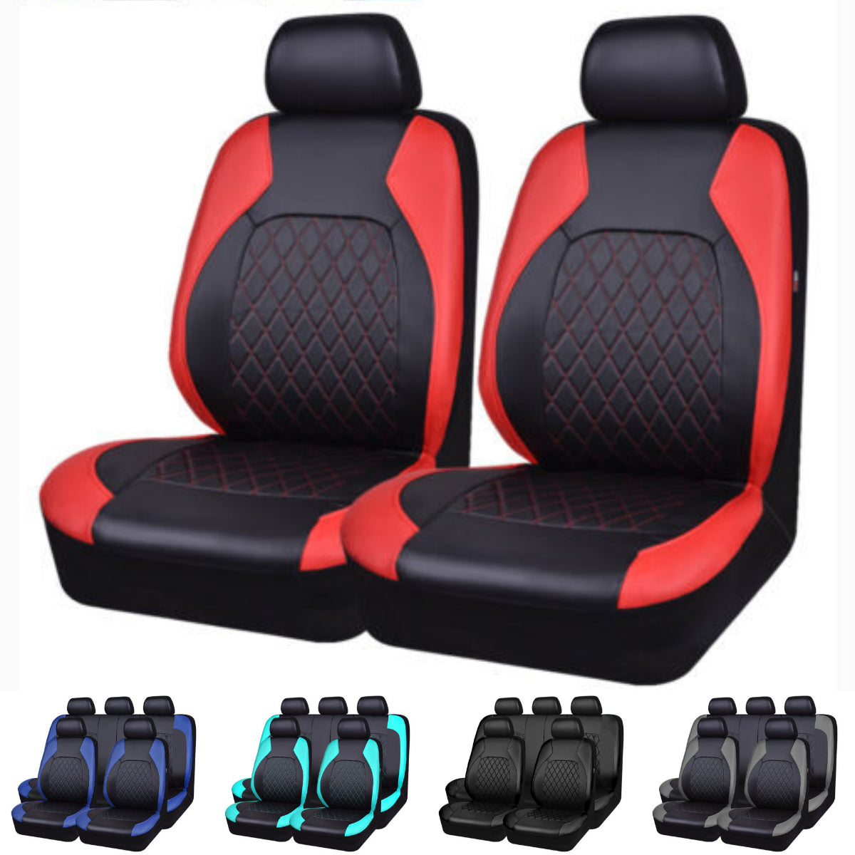 【30% OFF】🚗🚗Univerzális puha bőr autós üléshuzat készlet