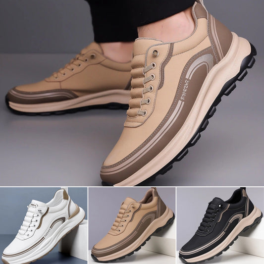🔥Pago contra entrega👟【39-45】2025 nuevos zapatos casuales deportivos de moda impermeables y a prueba de polvo, versátiles y ligeros, suela suave antideslizante