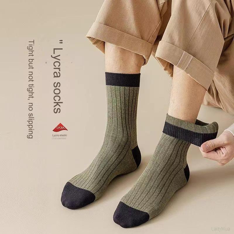 😍🧦【20 párů】2024 nových pánských bavlněných deodorantových ponožek absorbujících pot_3829433