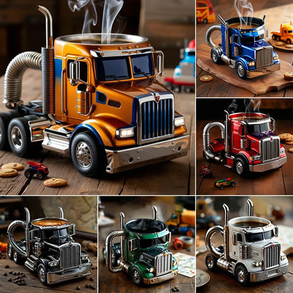 【50% de descuento】🚛 Tazas de café artesanales para semirremolques