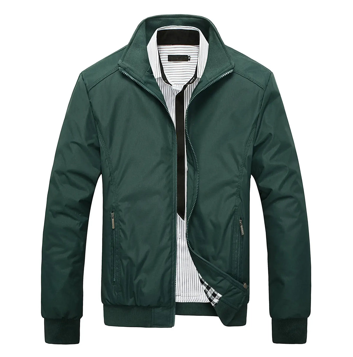 【Oferta por tiempo limitado -50%】🔥【M-5XL】Nueva chaqueta casual de cuello alto para hombre, modelo 2026.