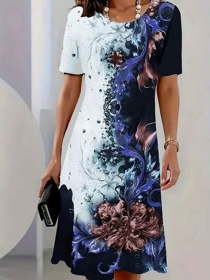 👗 ✨【S-3XL】Vestido casual de verano para mujer con estampado floral tridimensional