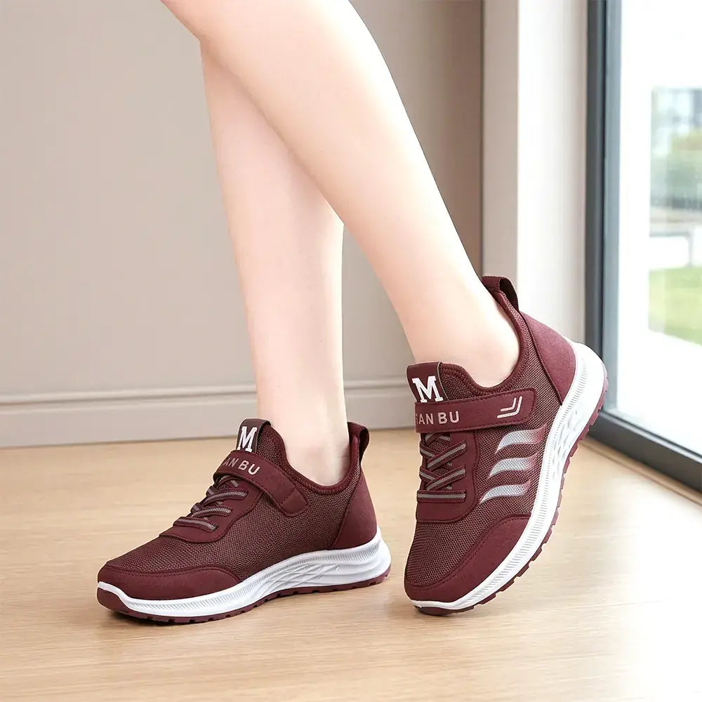 【36-41】Zapatos cómodos para caminar para personas mayores: suaves, ligeros y de estilo deportivo; perfectos para el uso diario de la mujer.
