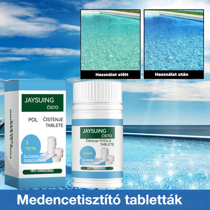 🔥Vásároljon 1-et, és kapjon 1-t ingyen (2 üveg) pezsgőtabletta medencetisztítóhoz