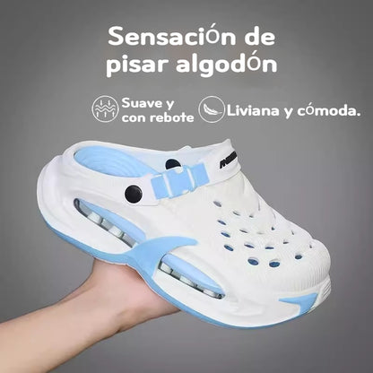 👟50% DE DESCUENTO🌬️Sandalias multiusos 2 en 1 para hombre: suela gruesa de EVA, antideslizante y extremadamente ligeras y transpirables🏃‍♂️