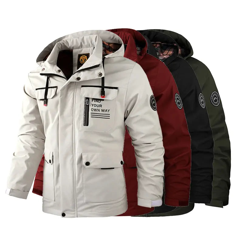 🔥【M-6XL】Nová pánská teplá, větruodolná a nepromokavá bunda🔥Platba na dobírku