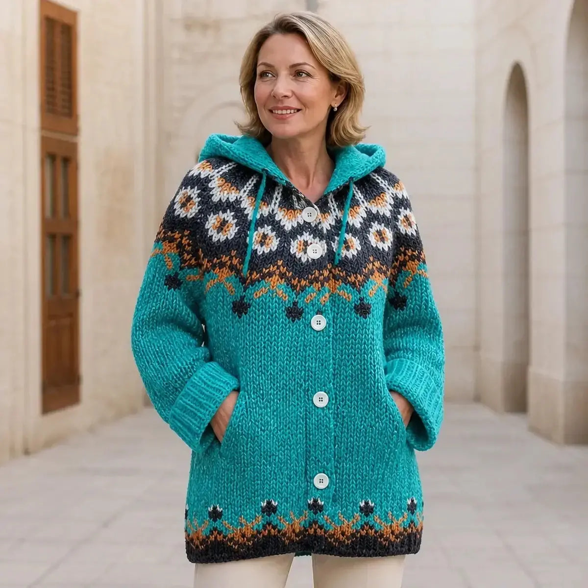 【S-5XL】🎀Nuevo cárdigan de punto cálido para mujer estilo retro, colección otoño/invierno 2026