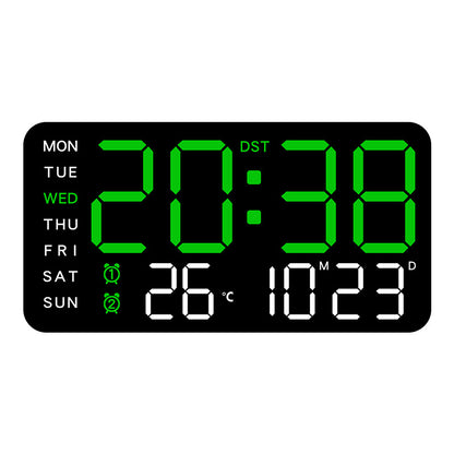 📢📢50% DE DESCUENTO!! ⏰Reloj de pared digital LED decorativo multifuncional. El reloj digital sin límites para el hogar moderno del Reino Unido.