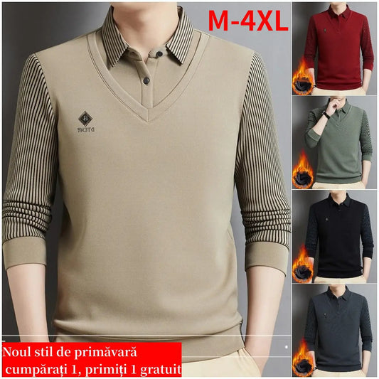 【50%OFF】🔥(M-4XL) Top térmico todo en uno de dos piezas de cachemir premium para hombre