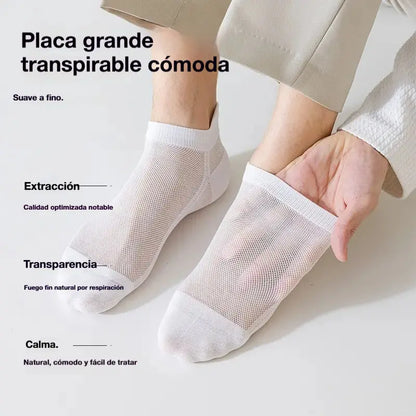 🧦🧦【10 pares 25 euros】Calcetines de negocios transpirables, antibacterianos y desodorantes para hombre【36-46】