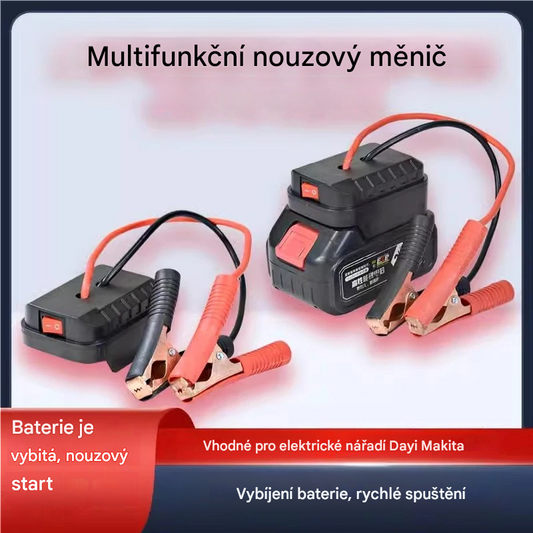🚗🧰Multifunkční převodník skokového startu autobaterie【(Dual USB Interface)】3870219