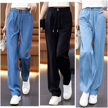 ❤️【40-100 kg】Nové vysoce kvalitní měkké splývavé kalhoty z roku 2026