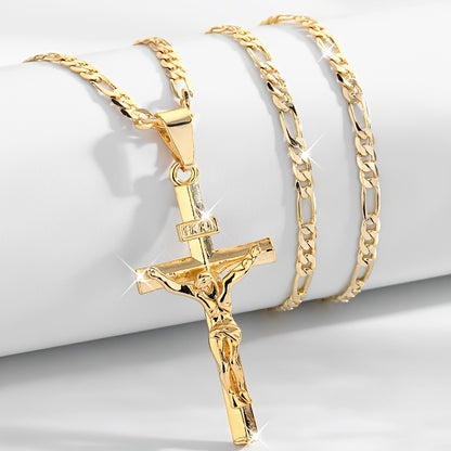 ✝️✨【-60% Hoy】✝️Collar con cruz de Jesús_4276485