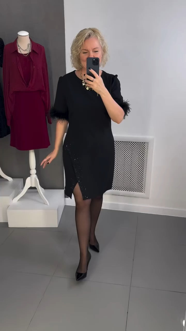 💖【S-5XL】💖Wysokiej jakości stylowa sukienka w nowym stylu na jesień i zimę_4194105