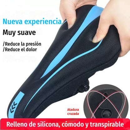 🔥 ¡50% de descuento hoy! Funda de silicona para sillín de bicicleta: máxima comodidad y protección total._4278088