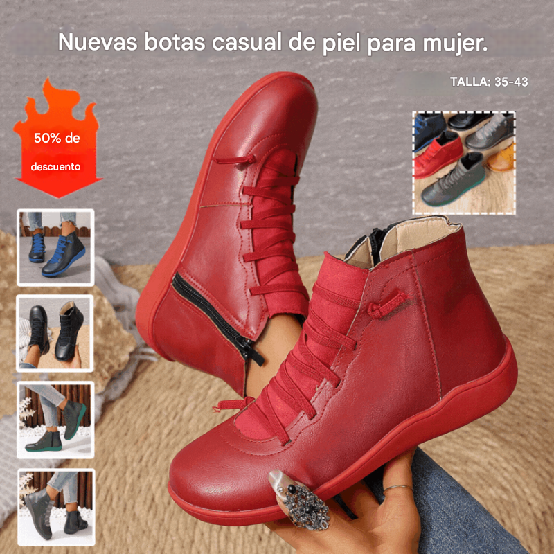 🔥43% de descuento!🔥【Tallas 35-43】Nuevas zapatillas anchas de invierno para mujer 2025-botines casuales.4190892