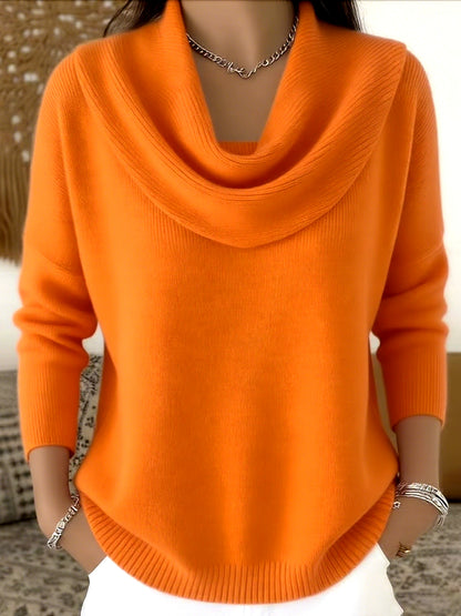 🔥【Tallas S-3XL】Suéter de manga larga de color liso, nuevo, otoño/invierno 2025-4186041