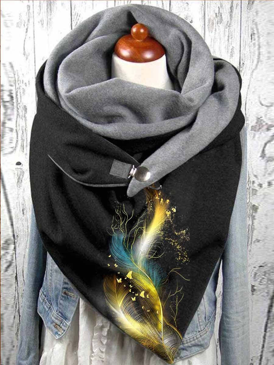 🔥【30% OFF】 Nyomott pamutgombos meleg sál
