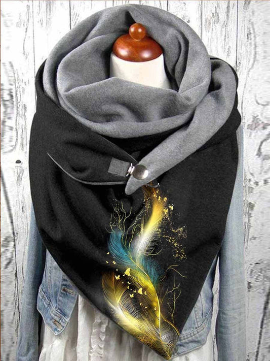 🔥【30% OFF】 Nyomott pamutgombos meleg sál