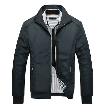 【Oferta por tiempo limitado -50%】🔥【M-5XL】Nueva chaqueta casual de cuello alto para hombre, modelo 2026.