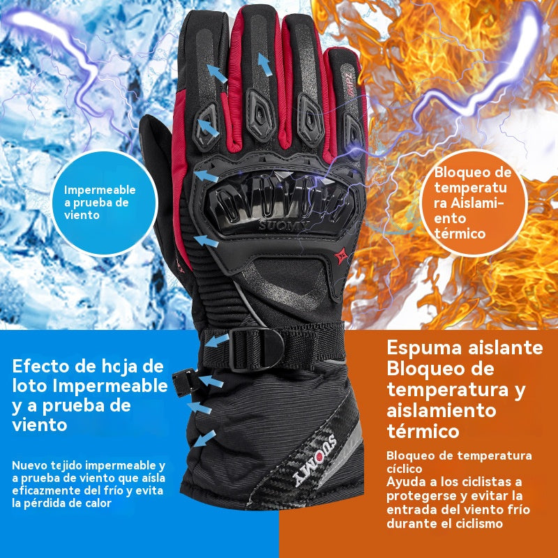 🔥🧤🧤Agarre térmico | Guantes de moto aislados_4216013