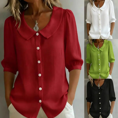 🌸【S-3XL】Nuevo cárdigan abotonado para mujer de otoño, pago contra entrega disponible✅