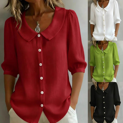 🌸【S-3XL】Női rövid ujjú, gombos kardigán – Tavaszi kötelező darab. Utánvétes fizetés lehetséges.✅4273697