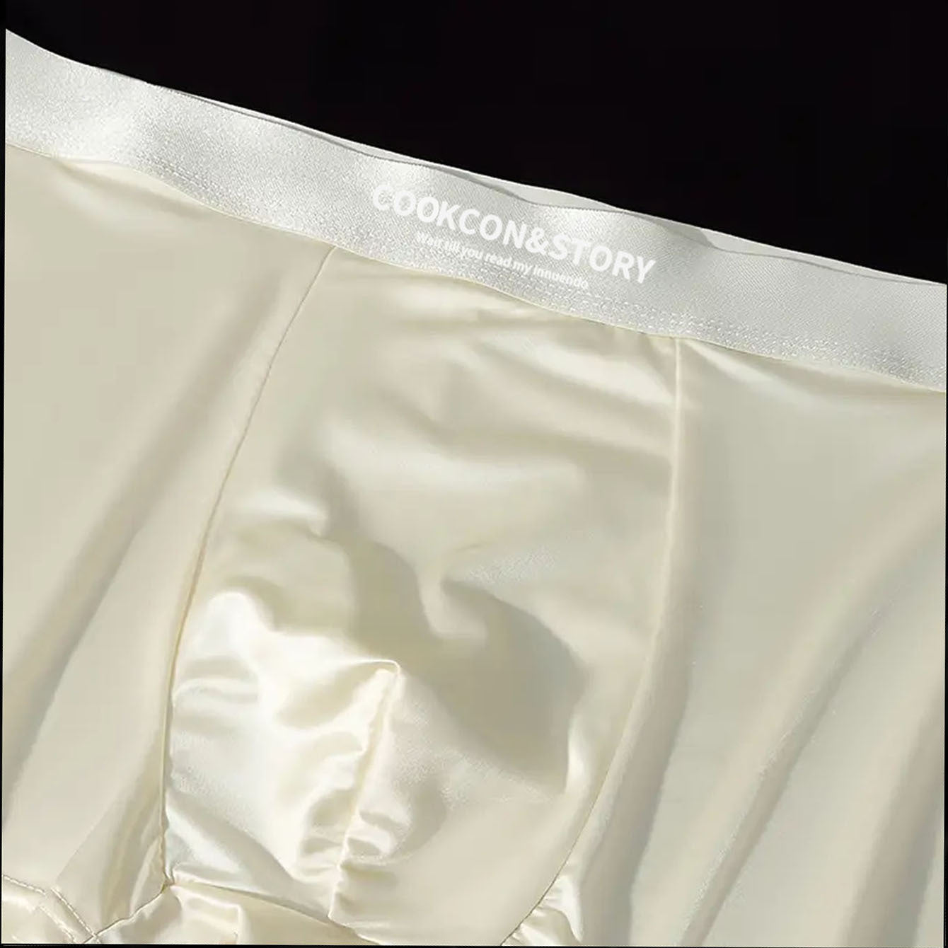 🔥😎 -50% Most! 10A antibakteriális férfi boxer – jégselyem, varrás nélküli, luxus szatén, kényelem egész nap_4303299