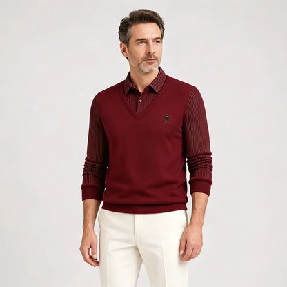 【50%OFF】🔥(M-4XL) Top térmico todo en uno de dos piezas de cachemir premium para hombre
