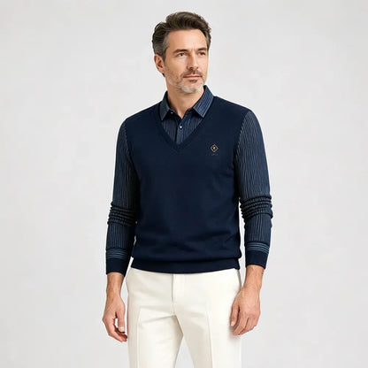 【50%OFF】🔥(M-4XL) Top térmico todo en uno de dos piezas de cachemir premium para hombre