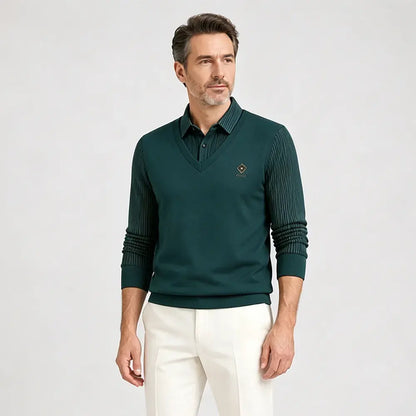 【50%OFF】🔥(M-4XL) Top térmico todo en uno de dos piezas de cachemir premium para hombre