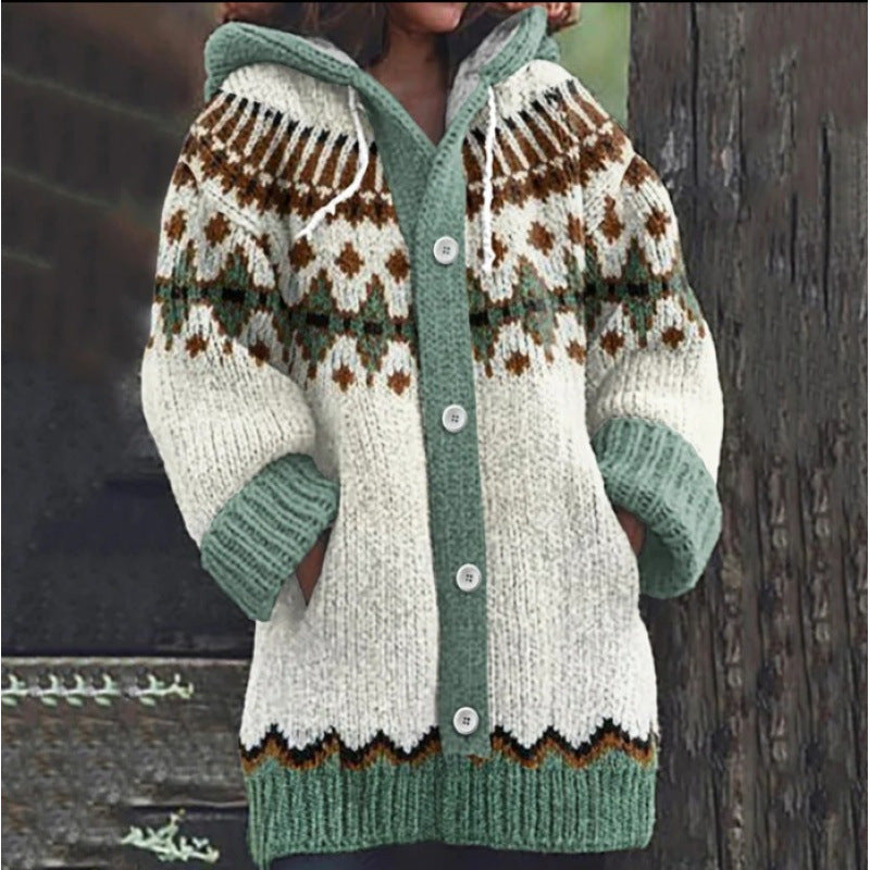 🔥 Ostatni dzień – 50% zniżki 🔥【S–5XL】✨ Nowy kolorowy sweter z kapturem na jesień i zimę