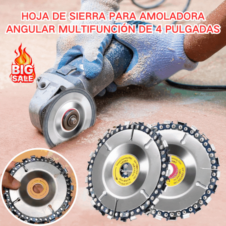 ⚙️🛠️【Kup 1, otrzymaj 1 gratis + Darmowa dostawa】🤩Tarcza tnąca wielofunkcyjna 4-calowa do szlifierki kątowej_4240023