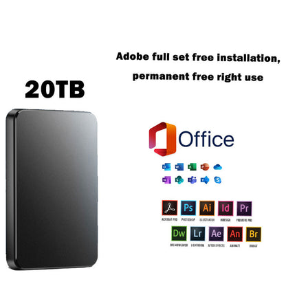 【Utolsó nap 50% kedvezmény】20 TB-os hordozható merevlemez_4209948