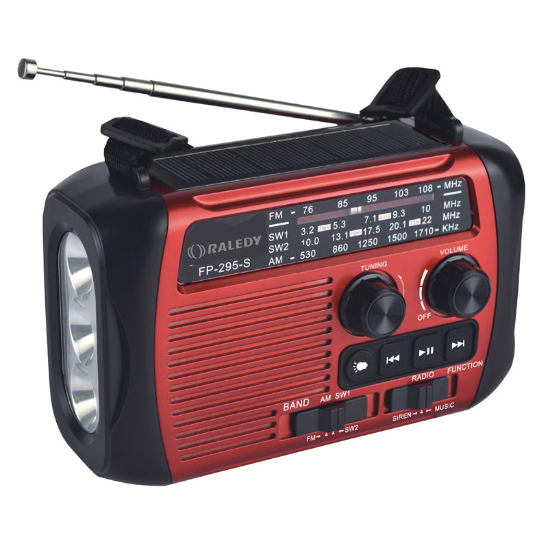 🏕️Přenosná multifunkční AM rádiová svítilna